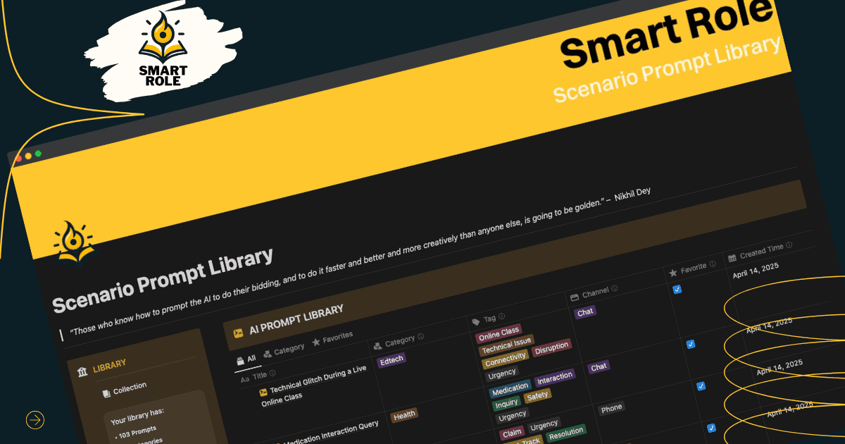 Feutre scenario prompt library